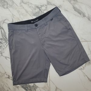 Travis Mathew Shorts Mens 32 Grey  Stretch Golf Golfer Athletic Outdoor